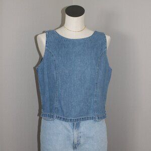 Y2K Limited Jeans Denim Top